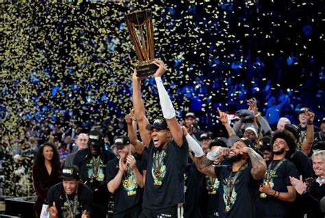 NBA Cup Schedule For the Milwaukee Bucks .